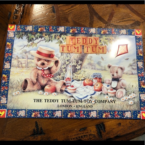 3 Vintage Teddy Tum Tum Signs - Picture 4 of 5